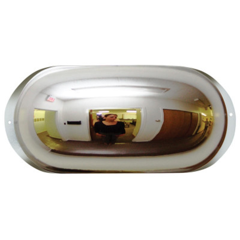 Acrylic Off Eye Mirror Oblong, 7-3/4 x 16 x 1-3/4in
