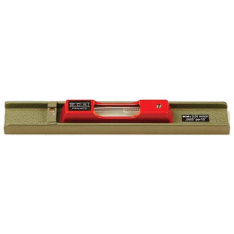 E.D.A. Precision Machinist Spirit Level SL-279, 8 Length