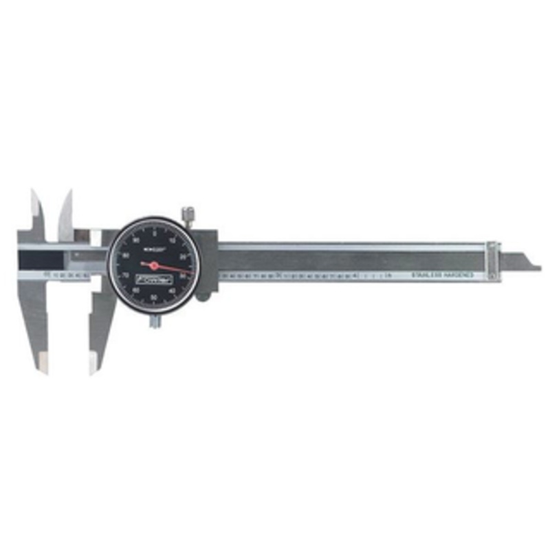 Fowler 4 BF Shock Proof Dial Caliper with Thumb Roll – 52-008-714-0