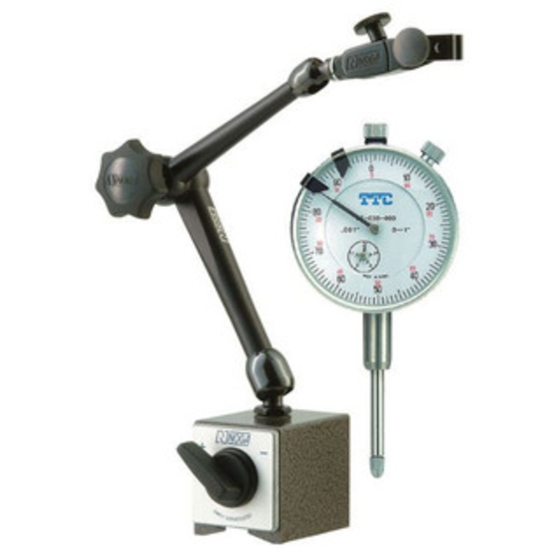 NOGA Engineering Magnetic Base & Dial Indicator Set DG61003