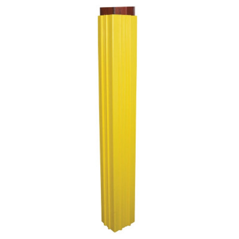 Yellow Square Column Wrap 20 In