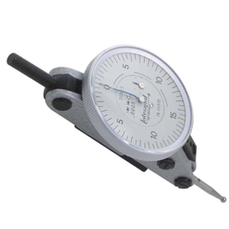 Interapid Horizontal Dial Test Indicator, 0 – 0.060 Range, 0-15-0 Reading – 312B-1