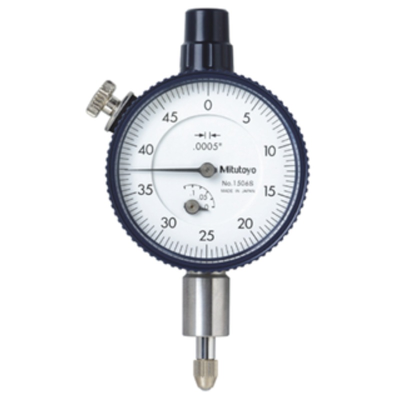 Mitutoyo AGD Dial Drop Indicator, 0 – .125 Range, 0-50 Reading – 1506S