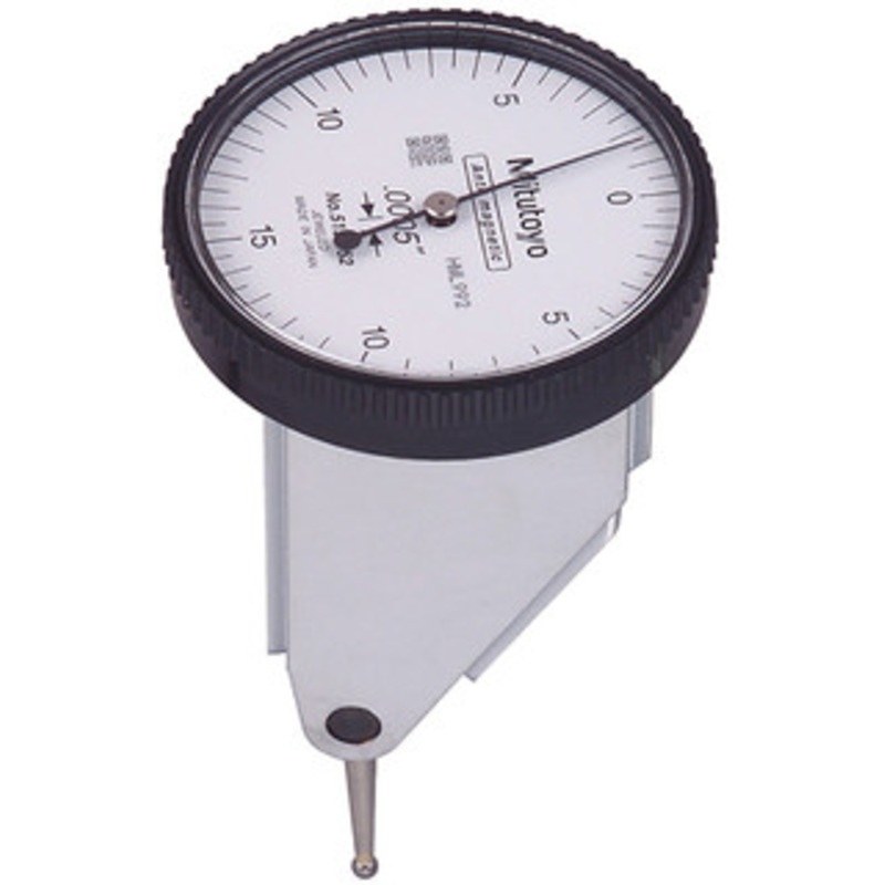 Mitutoyo Vertical Dial Test Indicator, 0 – 0.030 Range, 0-15-0 Reading – 513-452-10E