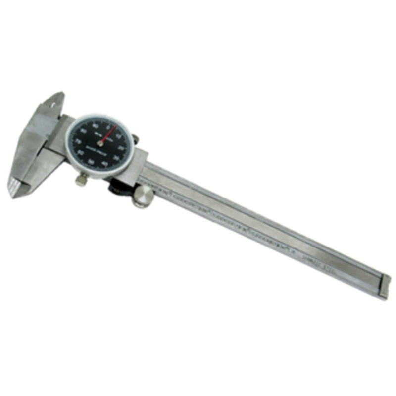 Precise 0 – 6 Range, Black Face Precision Dial Caliper – BDC-6