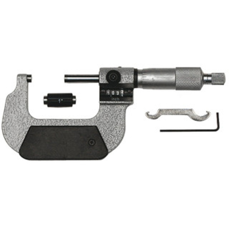 Precise Flat End Spindle Outside Micrometer, 1 – 2 Range – C-193-012