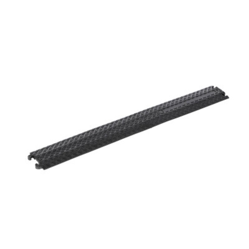 Rubber Anti-Slip Cable Guard 40 x 5-1/2 x 3/4in, 2200lb, Blk