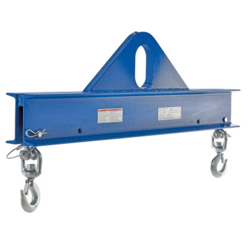 Steel Economy Spreader Beam, 36in Length, 6,000 lb., Blue