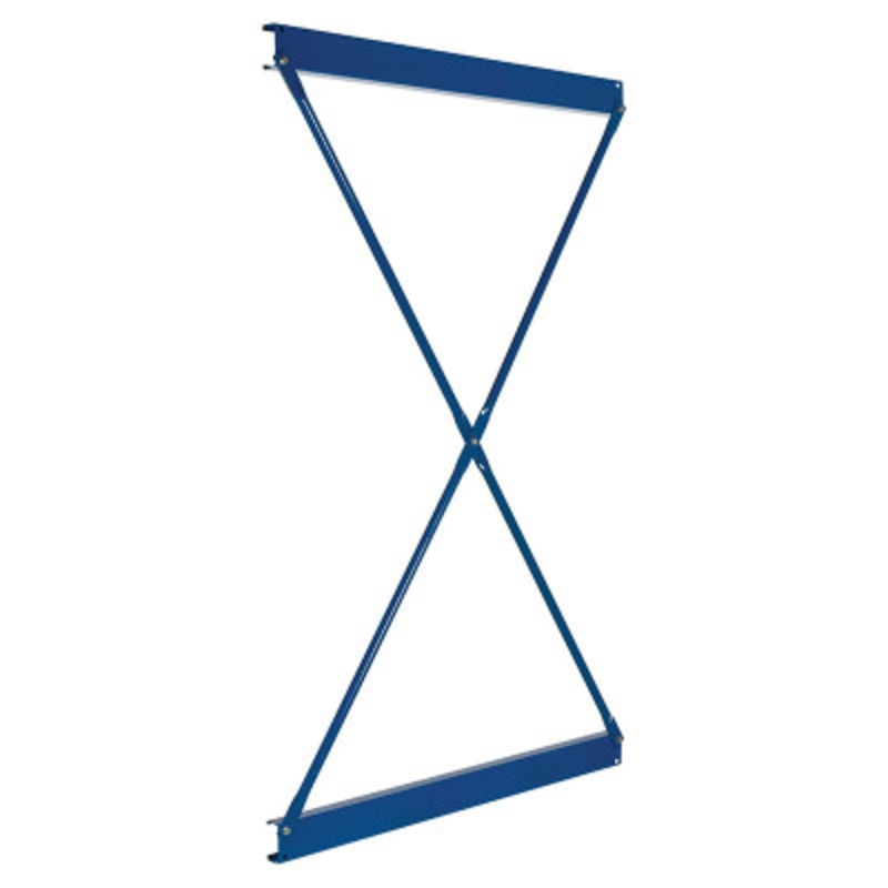 Steel Heavy Duty Cantilever Brace Set, 96in x 72in, Blue