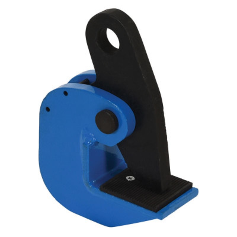 Steel Horizontal Plate Clamp, 10,000 lb., Blue