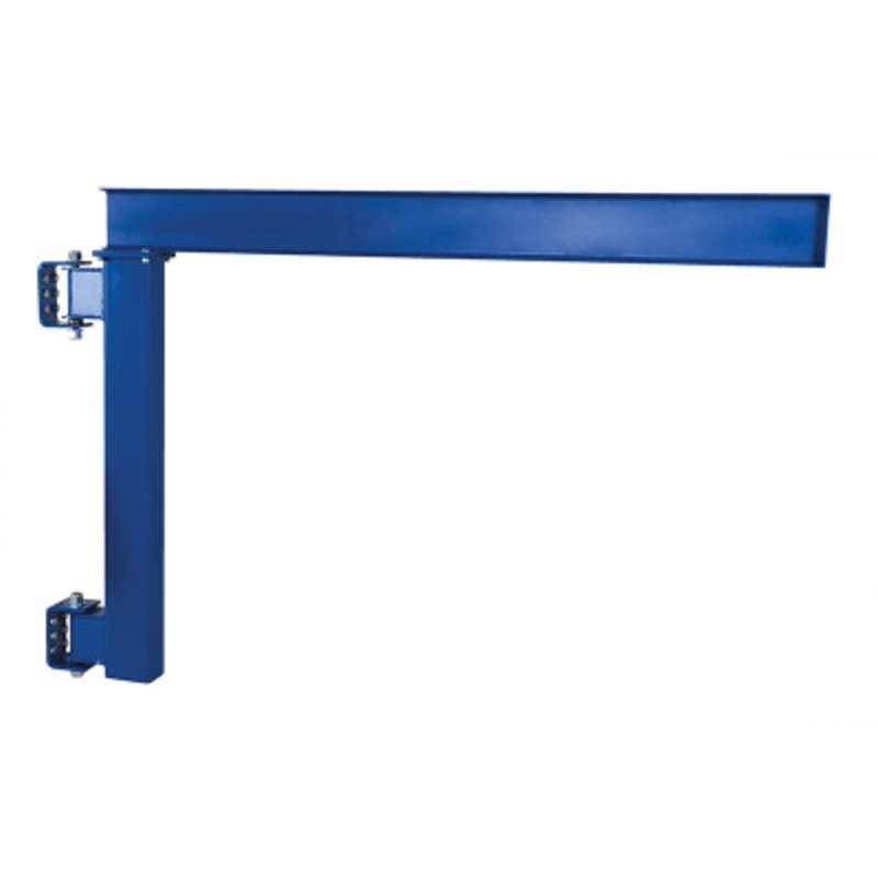Steel Low, Clearance Tie Rod Jib 80in I-Beam, 2000 lb., Blue