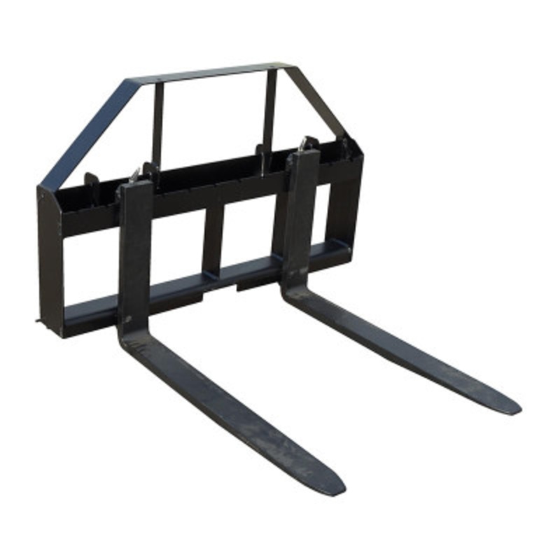 Universal Attachment Skid Forks 60in Length, 4000 lb., Black