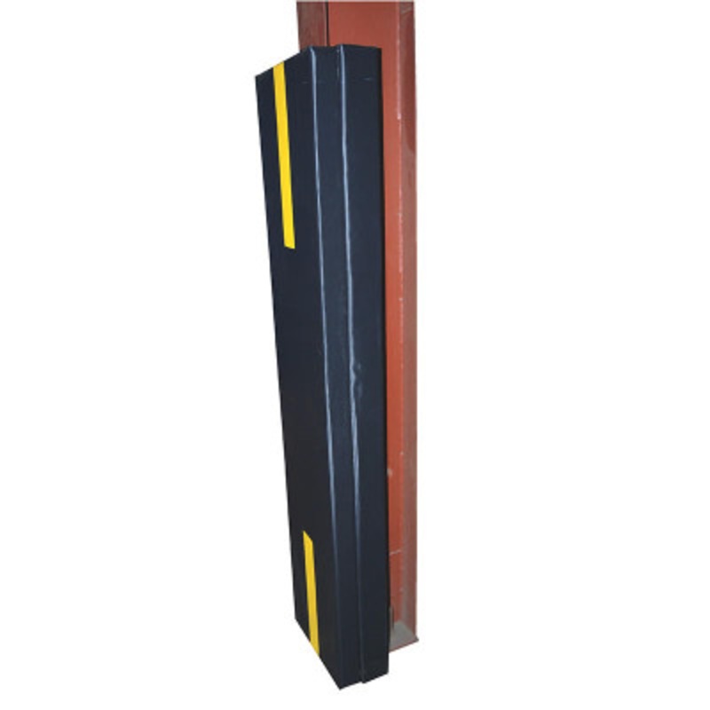 Vinyl Column Protective Pad I-Beam, 6 Ft. x 10in, Black