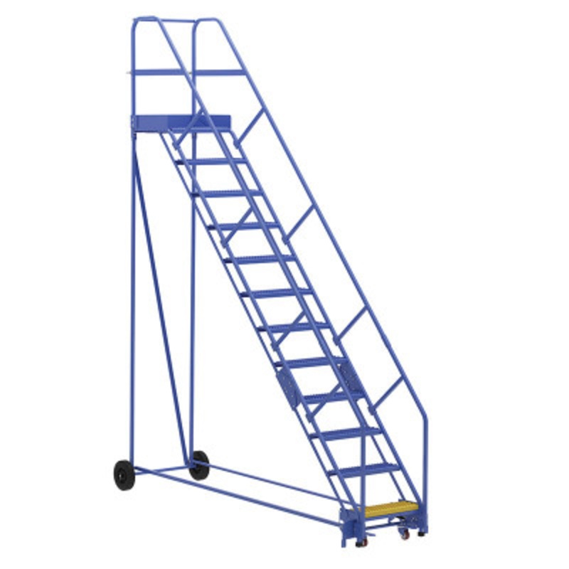Warehouse Ladder 50 Deg Grip 12 Stp 21In