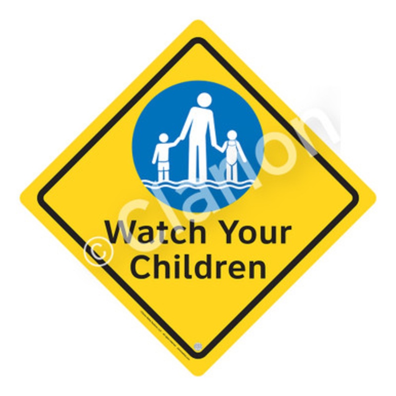 Watch Your Children Sign (WSS2102-e)