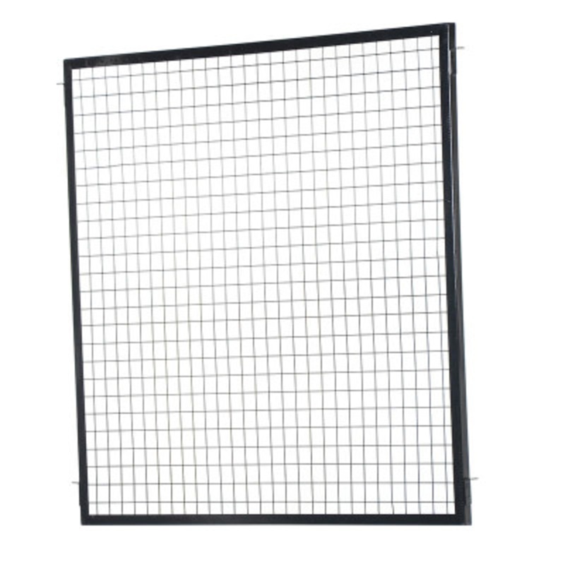 Adjustable Perimeter Guard Panel 5 Ft. x 5 Ft., Blk