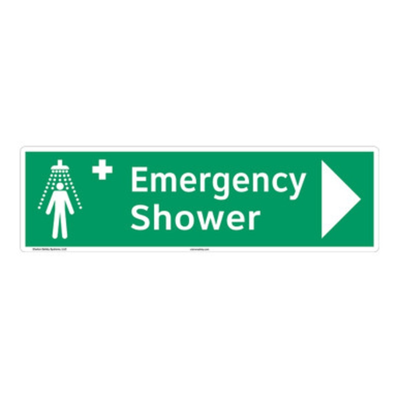 Emergency Shower Sign (F1039-)