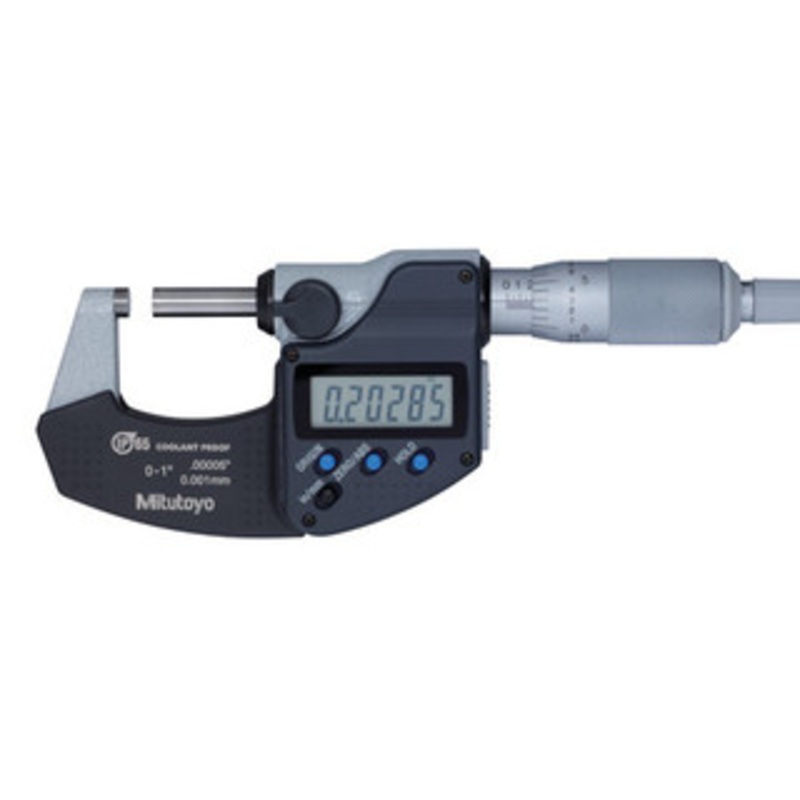 Mitutoyo 0-1 IP65 Digimatic Micrometer #293-344