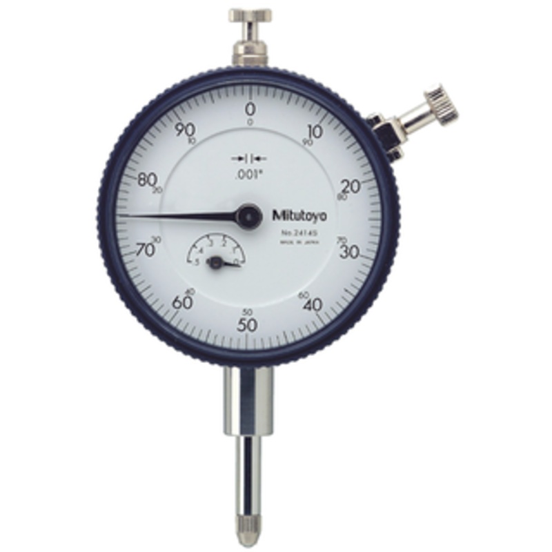 Mitutoyo AGD Dial Drop Indicator, 0 – 1/2 Range, 0-100 Reading – 2414S