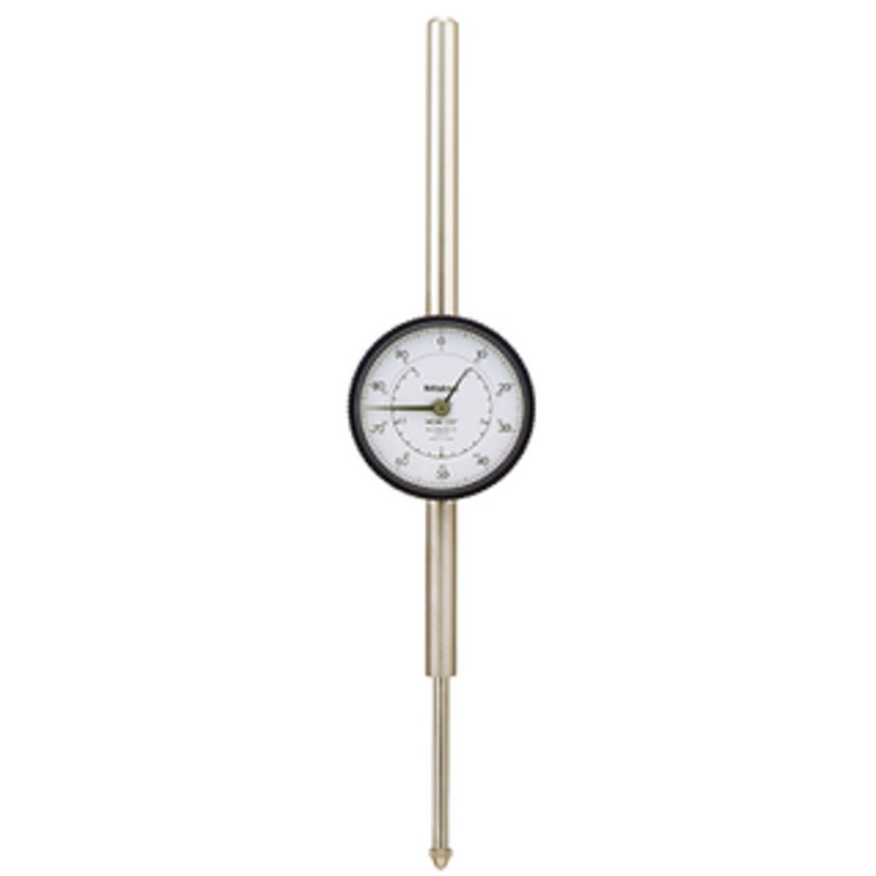 Mitutoyo AGD Dial Drop Indicator, 0 – 2 Range, 0-100 Reading – 2424A-19