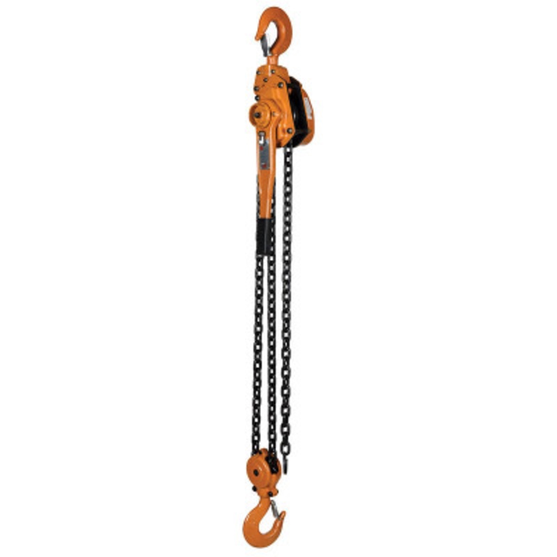 Steel Economy Lever Hoist 5 Ft. Chain Length, 12,000 lb., Orange