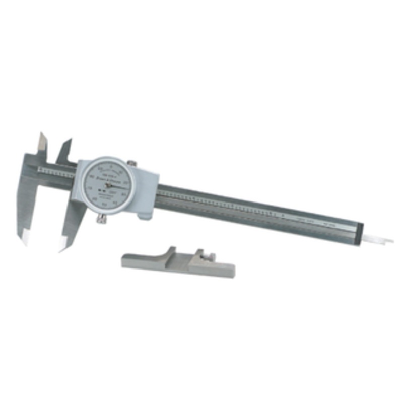 TESA Brown & Sharpe 0-6 White Face Dial Caliper & Depth Base Attachment Set – PCS-96