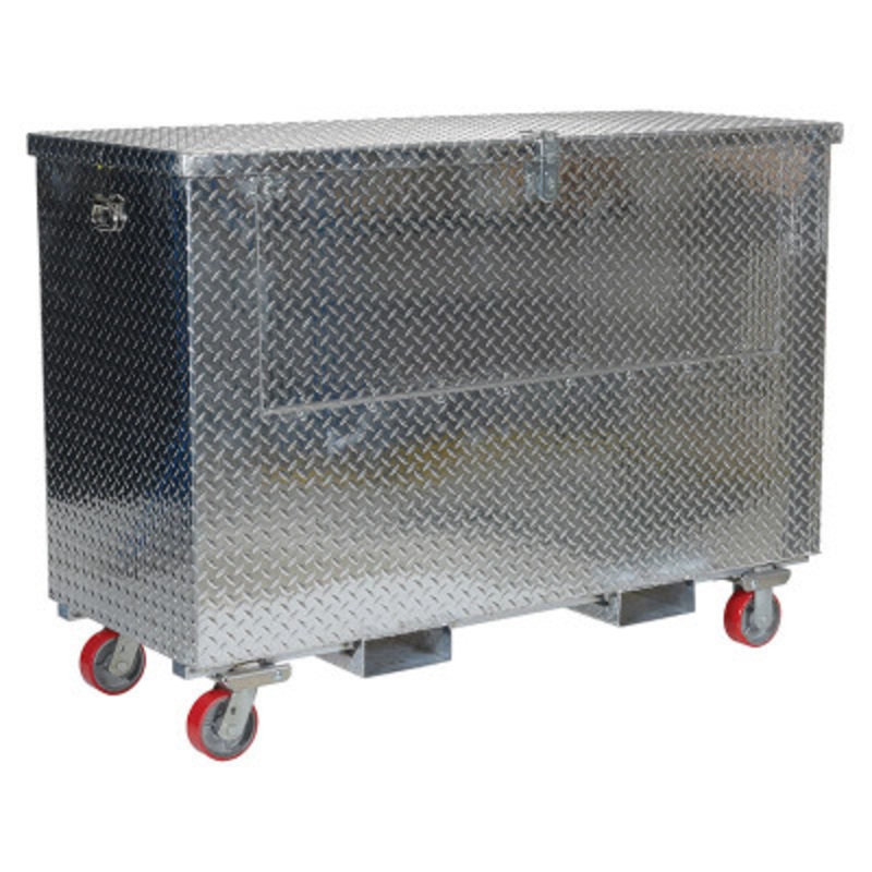 Tool Box, Casters and Fork Pockets, 25-7/8 x 61-1/4 x 44-11/16in