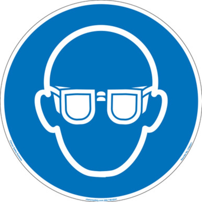 Wear Eye Protection (FIS6031-)