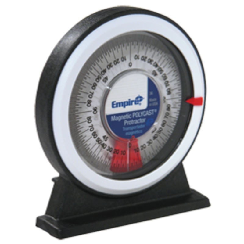 Empire #36 Magnetic Polycast Protractor – KP75-36