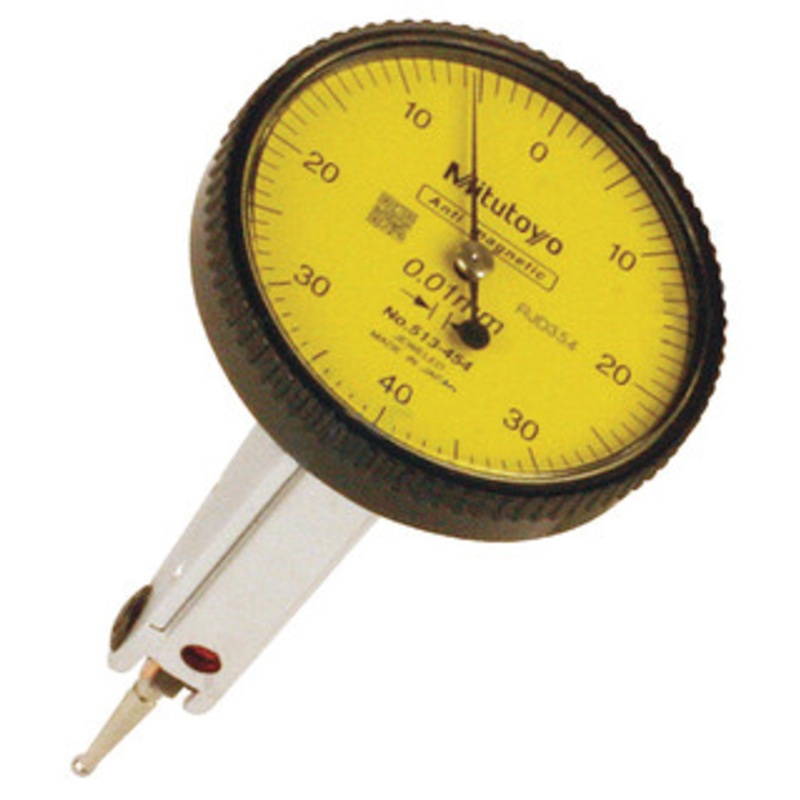 Mitutoyo Vertical Dial Test Indicator Set, 0 – 0.8mm Range, 0-40-0 Reading – 513-454-10T