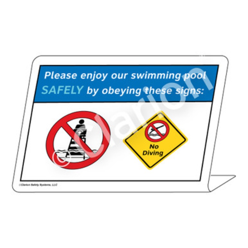 No Lifeguard on Duty No Diving Sign (WSS1722-e)