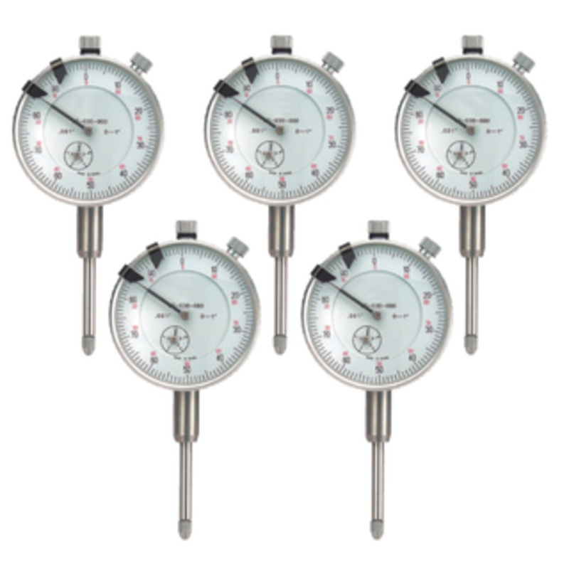 Precise 1 White Face Dial Indicator 5-Pack – PDI-C2-5