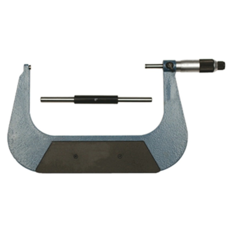 Precise Flat End Spindle Outside Micrometer, 6-7 Range – 1117