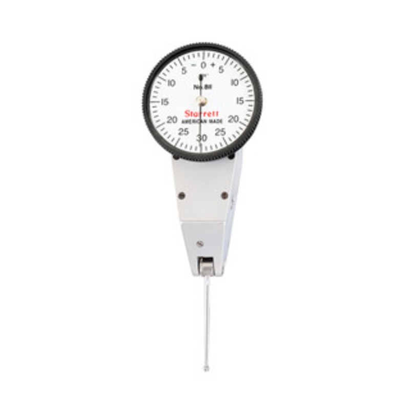 Starrett Dial Test Indicator with Swivel Head, White, EDP 57082 – 811-1PZ