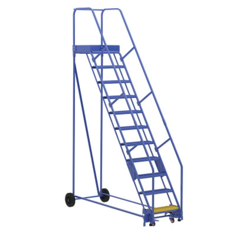 Warehouse Ladder 58 Deg Grip 11 Stp 21In