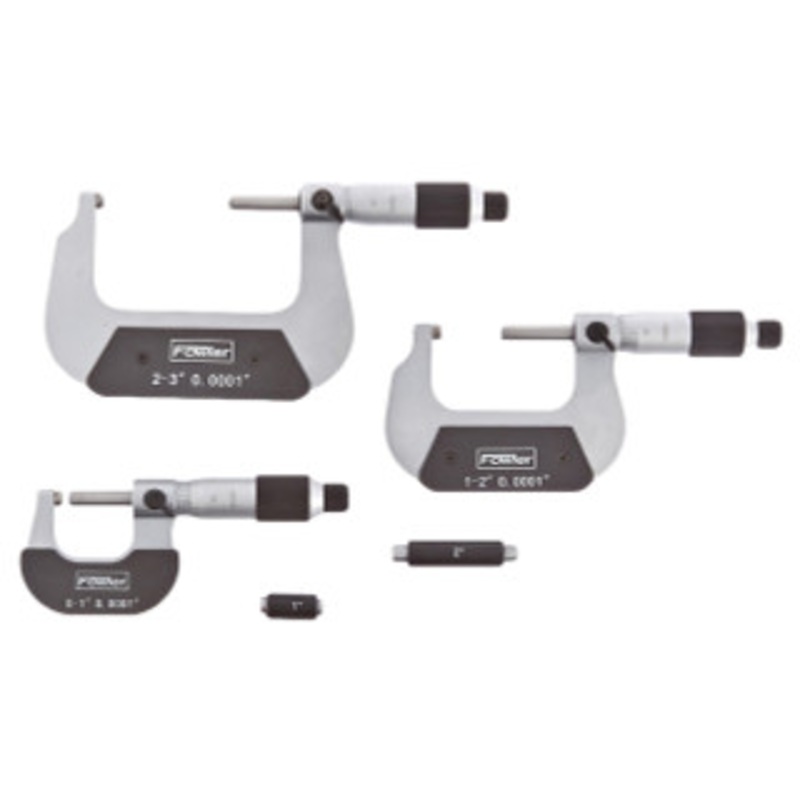 Fowler 0-3 Swiss Style Micrometer Set – 52-229-213-0