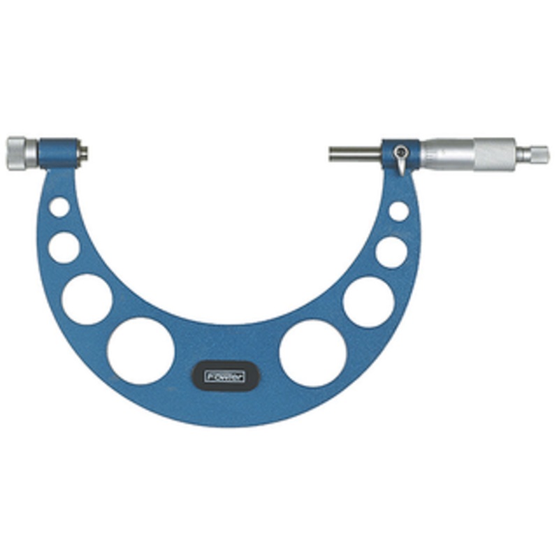 Fowler 0-6 Interchangeable Anvil Micrometer – 52-401-221-1