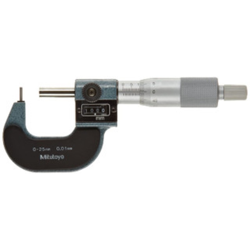 Mitutoyo Digital Tube Micrometer, 0-1in – 295-313