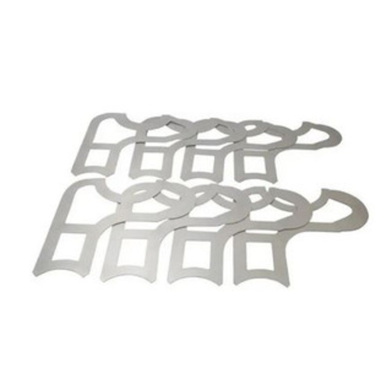 Value Collection 8 Pc, 1-9/16 to 2 Radius, Steel Radius Gage Set 1/16 Graduation, Satin Chrome Finish – 50-143-7