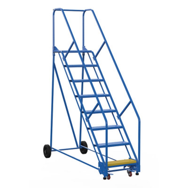 Warehouse Ladder 50 Deg Perf 8 Stp 14 In