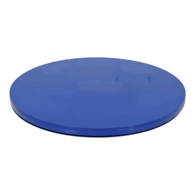 36in Carousel, 2K Capacity, Round Smooth Top Plate, Blue