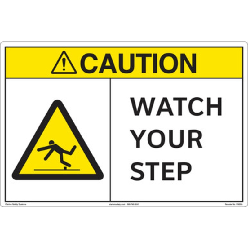 Caution/WATCH YOUR STEP (FM200-)