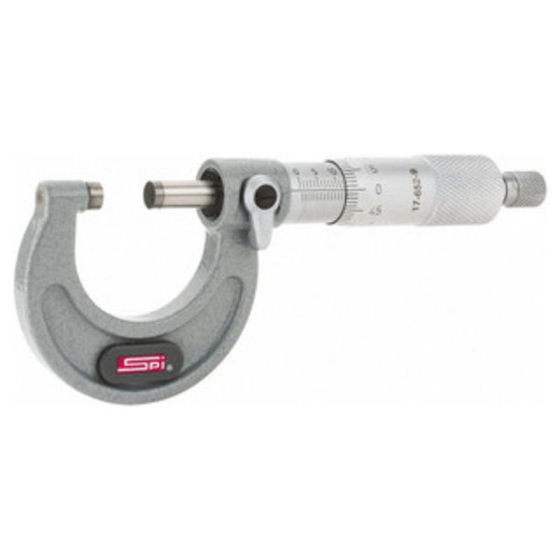 SPI Mechanical Outside Micrometer, 0-25mm – 17-652-9