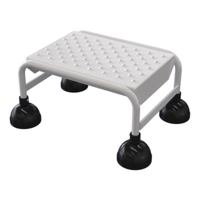 Spring Load Roll Ladder Perf 1-Step Wht