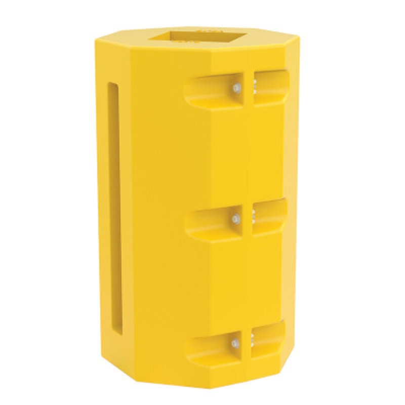 UV Protected Column Protector 8 x 10in Rectangle, 7,000lb, Yell