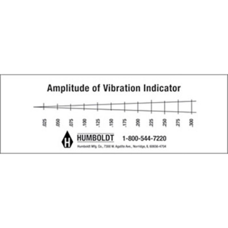 Vibration Indicator, Visual Type