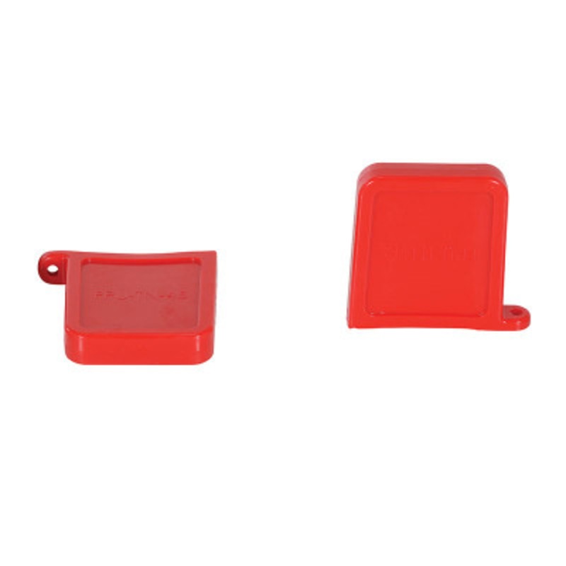 Thin Magnetic Fork Tip Protector 5-5/8 x 3/4in Fork Pocket, Red