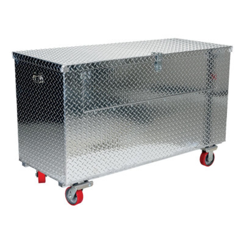 Tool Box, Fold Down Door, Casters 25-7/8 x 37-1/4 x 32-11/16in