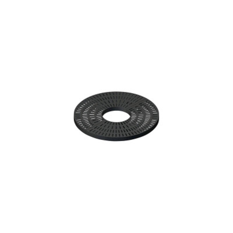 100% Recycled Plastic Tree Grate Round 36in x 36in x 2in, Black