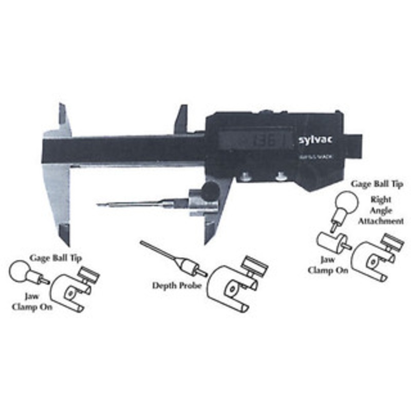 Gage Ball Mounting Caliper Attachment, Depth Probe 1 Length – 6985